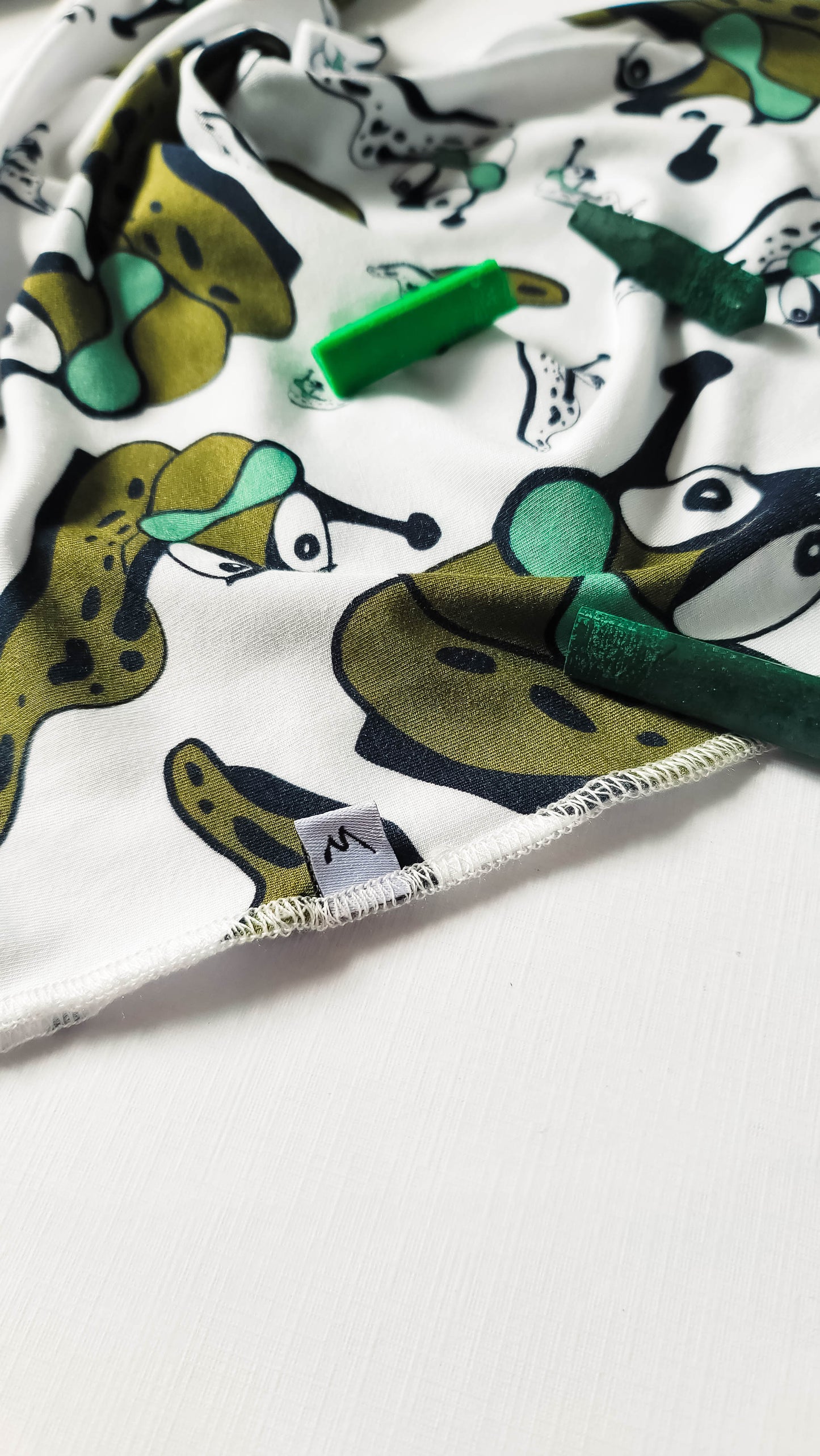 Sam The Slug: Bandana Bib
