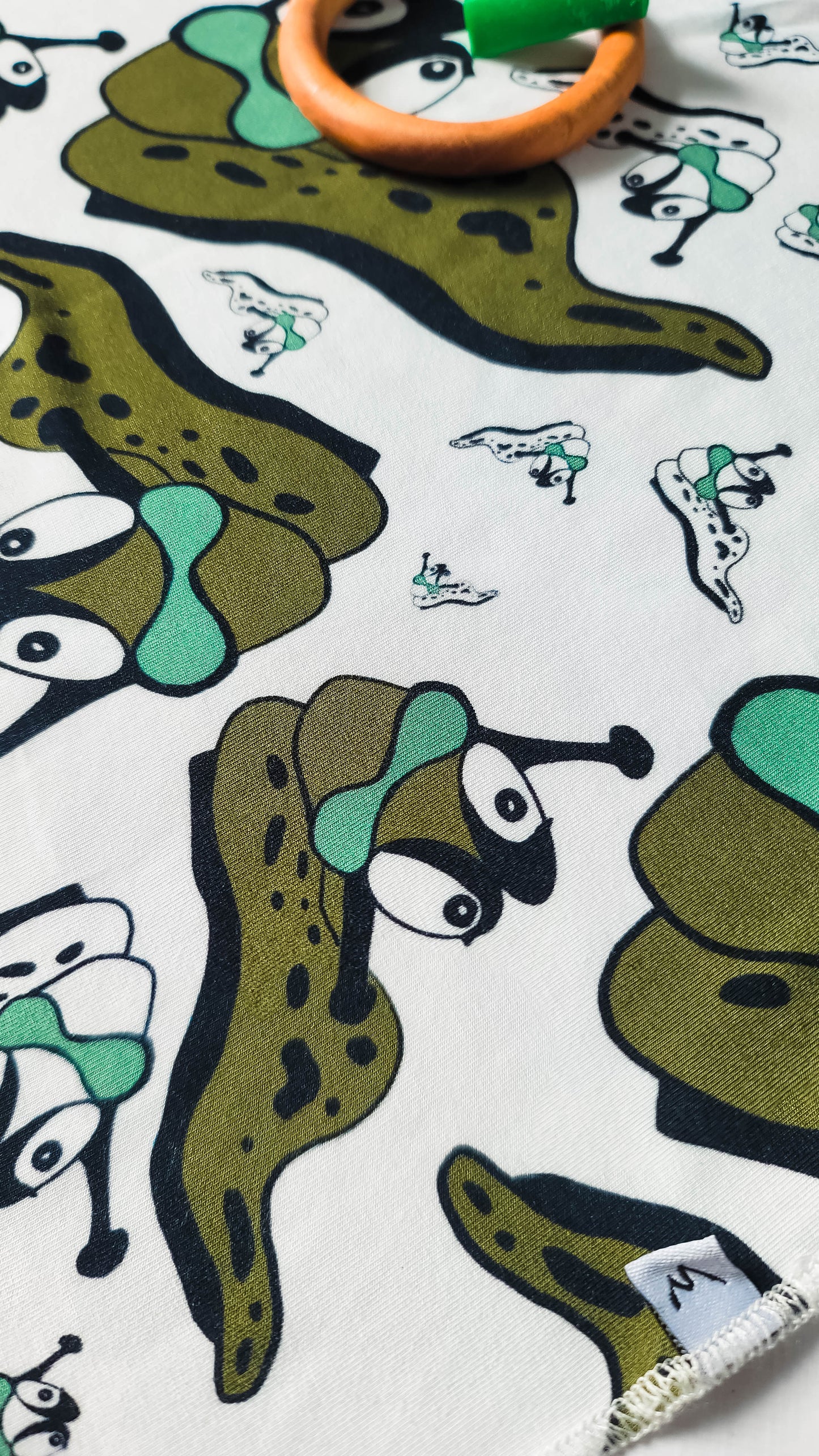 Sam The Slug: Bandana Bib