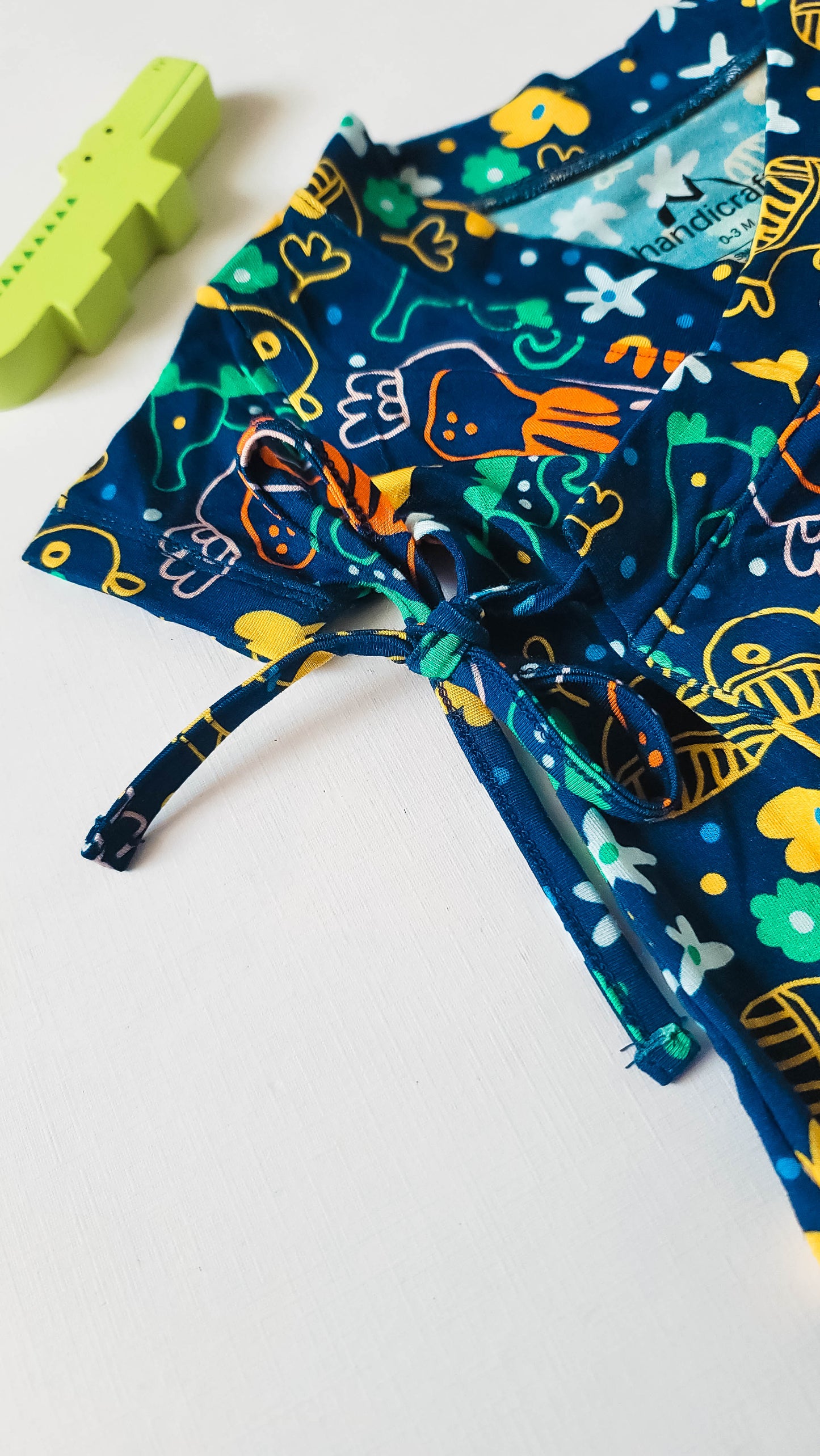 Ocean: Knotted Rompers